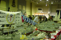 Views of the Glasgow War Ships winning display at the Blackpool Show.